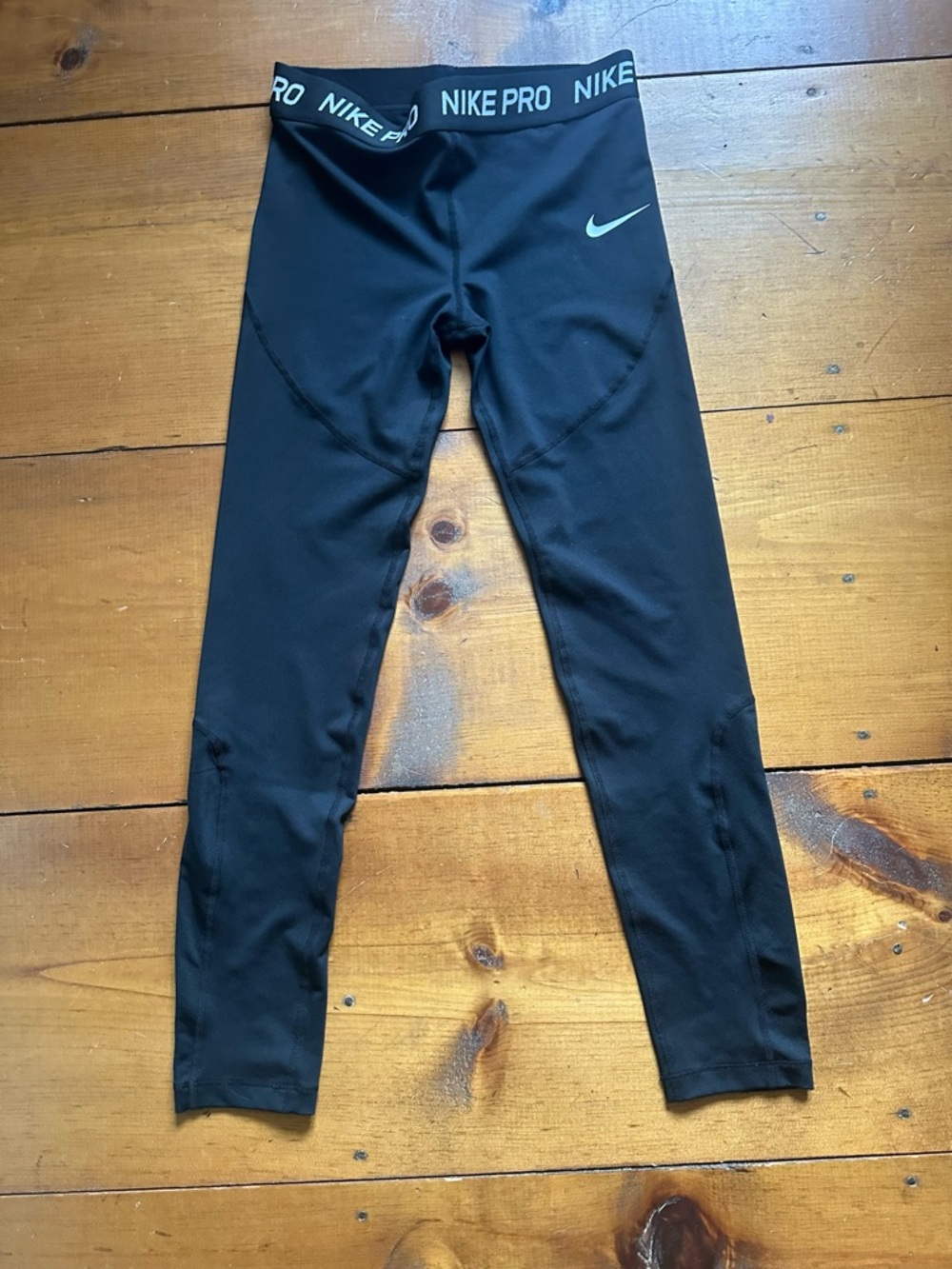 Nike Pro Kids Black leggings size L